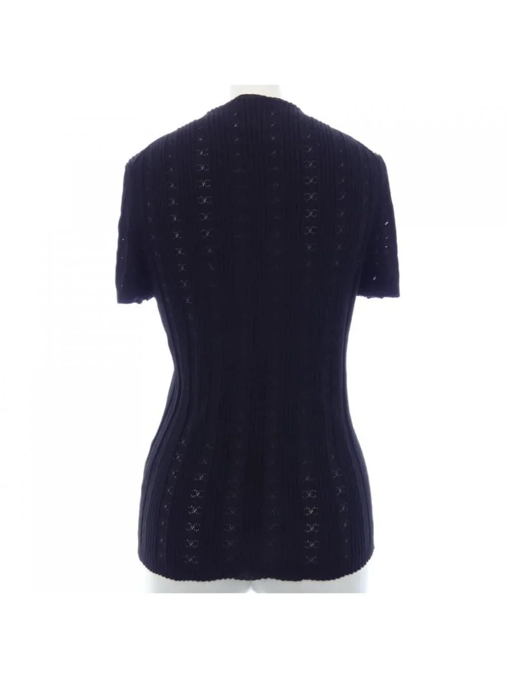 Chanel Knit Sweater Black